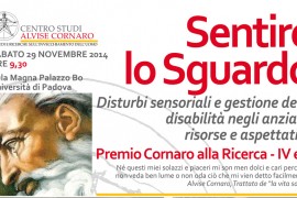 Sentire lo sguardo – 29 novembre 2014