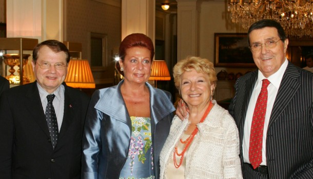 Valeria Valeri, Aldo Giuffrè e Luc Montagnier Premio Cornaro 2005