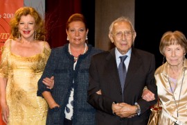 Sandra Milo, Roberto Pregadio, Adriana Jannilli premio Alvise Cornaro 2008