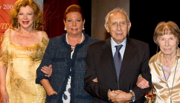 Sandra Milo, Roberto Pregadio, Adriana Jannilli premio Alvise Cornaro 2008